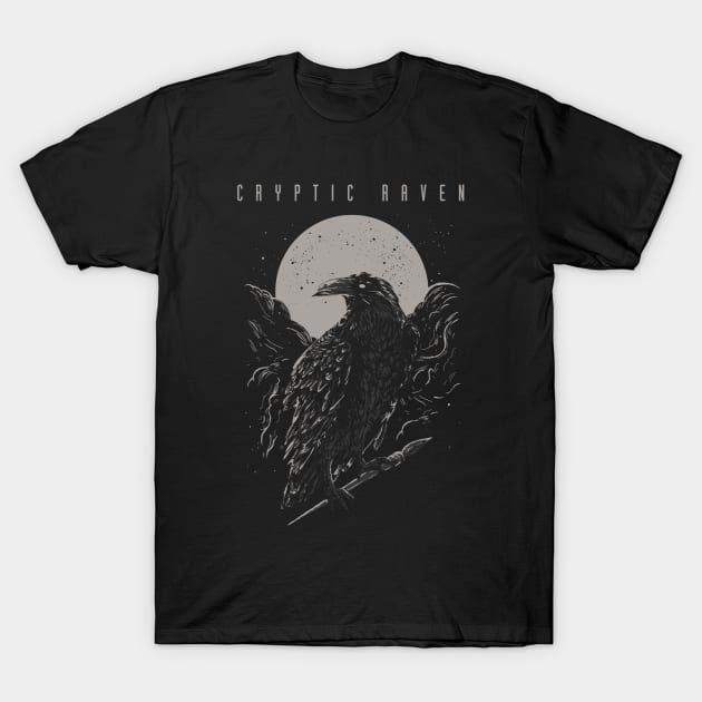 Cryptic Raven - Midnight T-Shirt by CrypticRaven